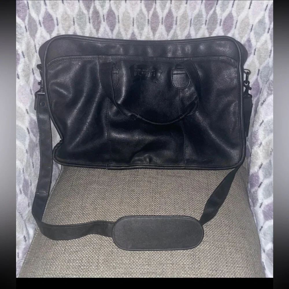 SPURS Laptop Briefcase Bag Carry-On Black - Oleg Cassini Work Travel Office NBA